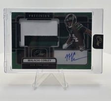 2024 Panini One Precision Rookie Patch Autographs Malachi Corley #310 card