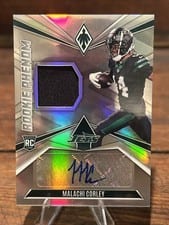 2024 Panini Phoenix Rookie Phenom Jersey Autographs Malachi Corley #RPJA-MCY card