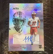 2024 Panini Prestige Xtra Points Signatures Premium Malachi Corley #355 card