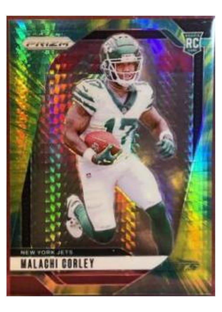 2024 Panini Prizm Base Set Malachi Corley Hyper #369 card