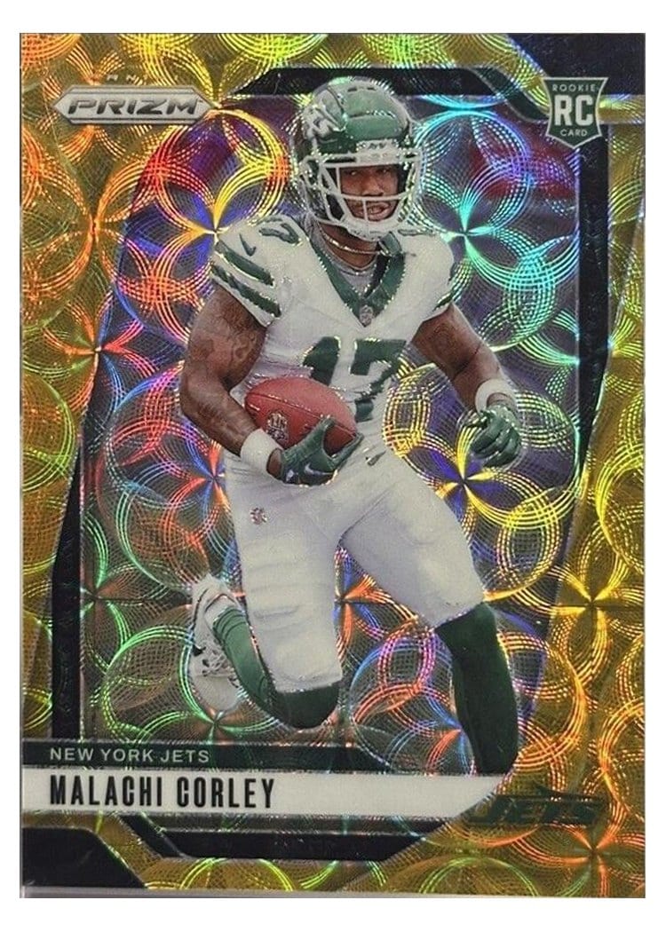 2024 Panini Prizm Base Set Malachi Corley Gold #369 card