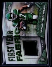 2024 Topps Chrome First Year Fabric Relics Malachi Corley #FYF-MC card