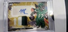 2024 Topps Inception Provenance Patch Autographs Malachi Corley #PPA-MC card
