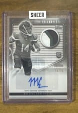 2024 Topps Midnight Rookie Jersey Autographs Malachi Corley #RJA-MC card