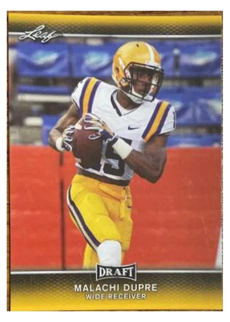 2017 Leaf Draft Malachi Dupre #48 card