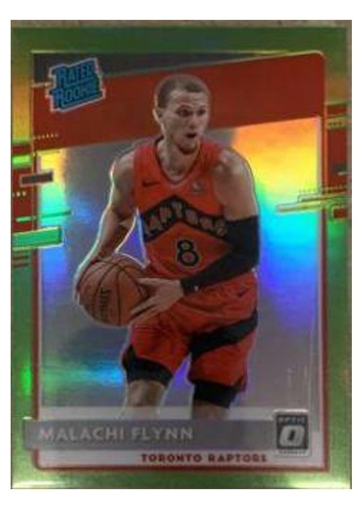 2020-21 Donruss Optic Base Set Malachi Flynn Lime Green #179 card
