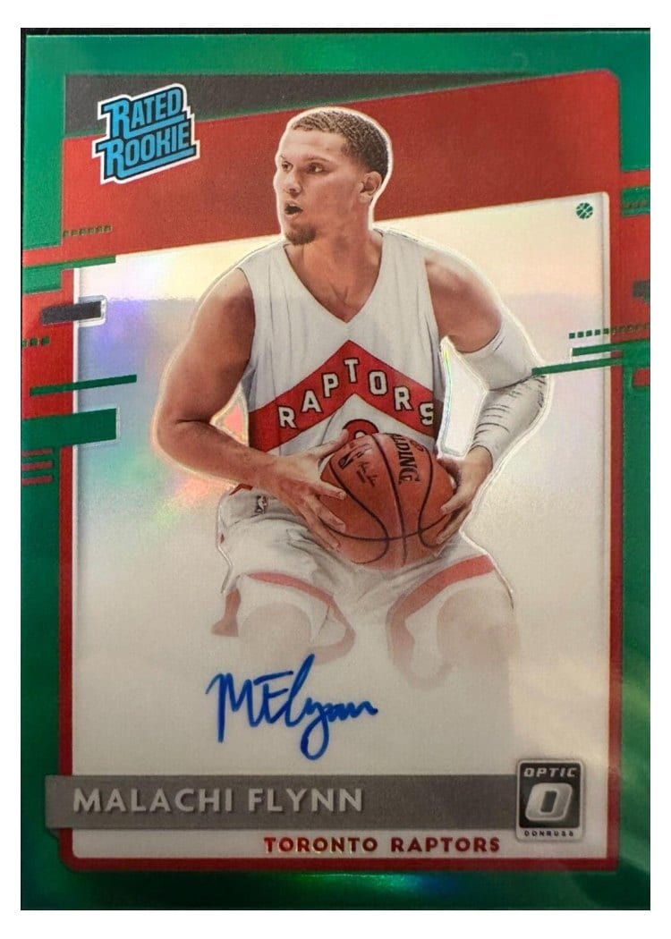 2020-21 Donruss Optic Base Set Malachi Flynn #179 card