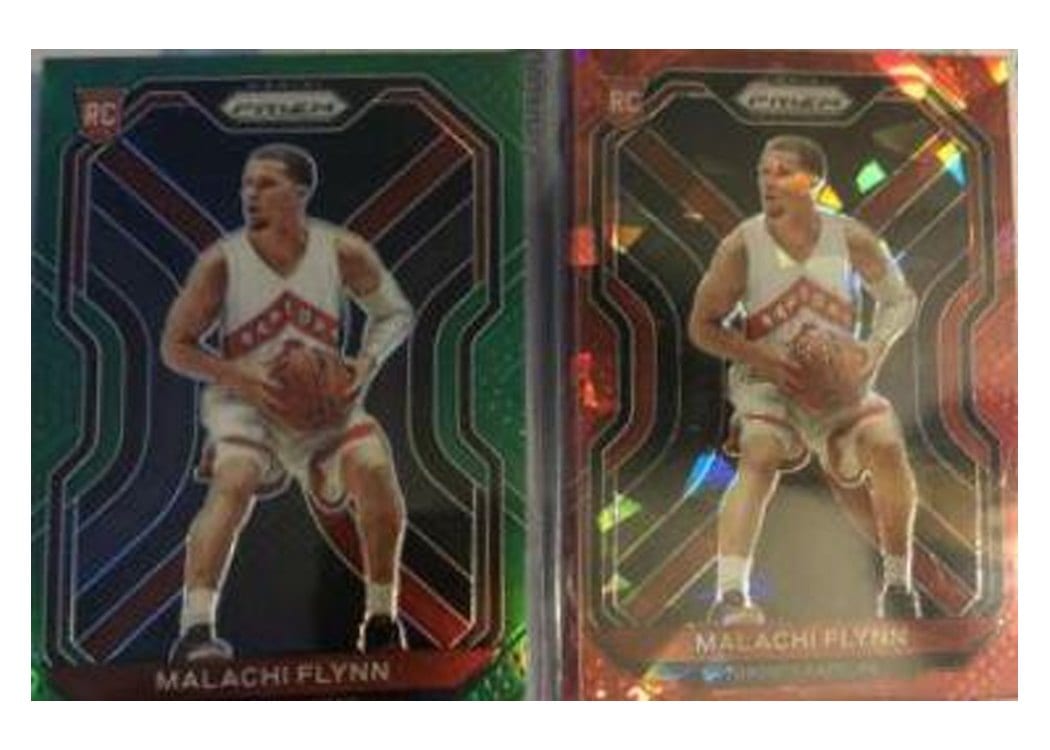 2020-21 Panini Prizm Base Set Malachi Flynn #287 card