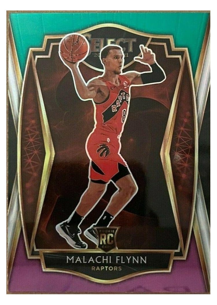 2020-21 Panini Select Base Set Malachi Flynn #170 card