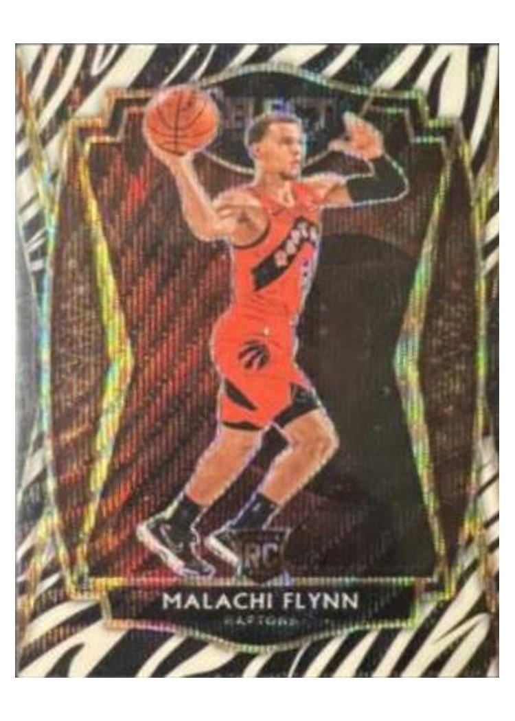 2020-21 Panini Select Base Set Malachi Flynn #170 card