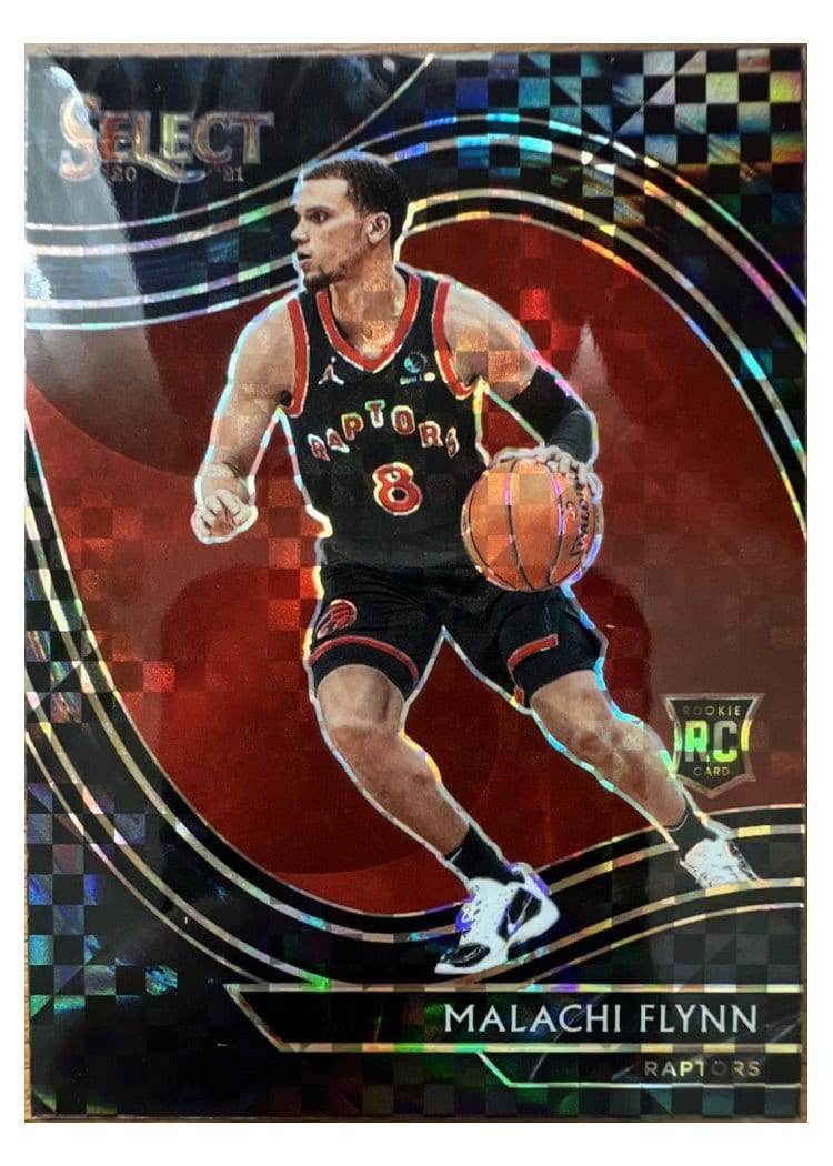 2020-21 Panini Select Base Set Malachi Flynn #272 card