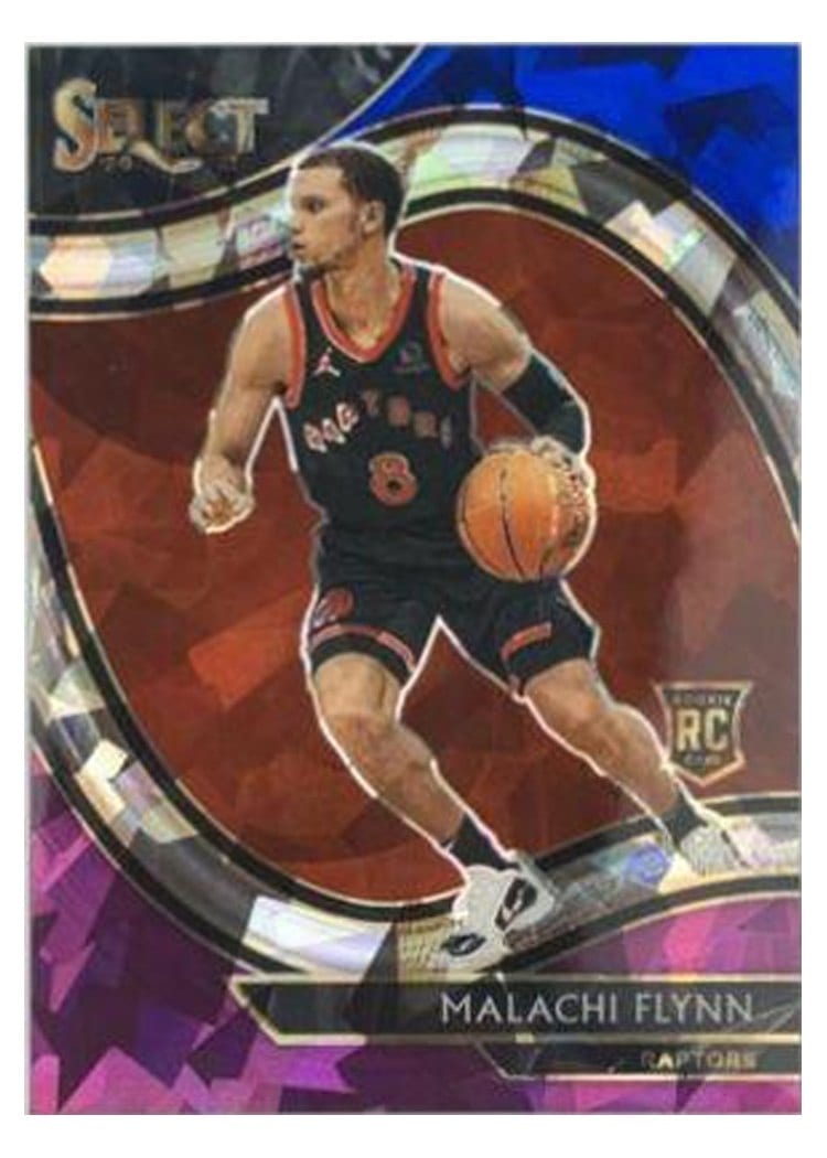 2020-21 Panini Select Base Set Malachi Flynn #272 card