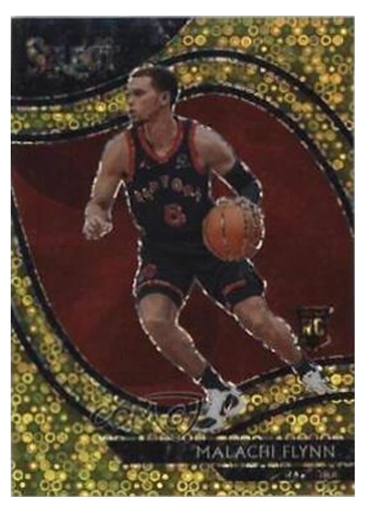 2020-21 Panini Select Base Set Malachi Flynn #272 card