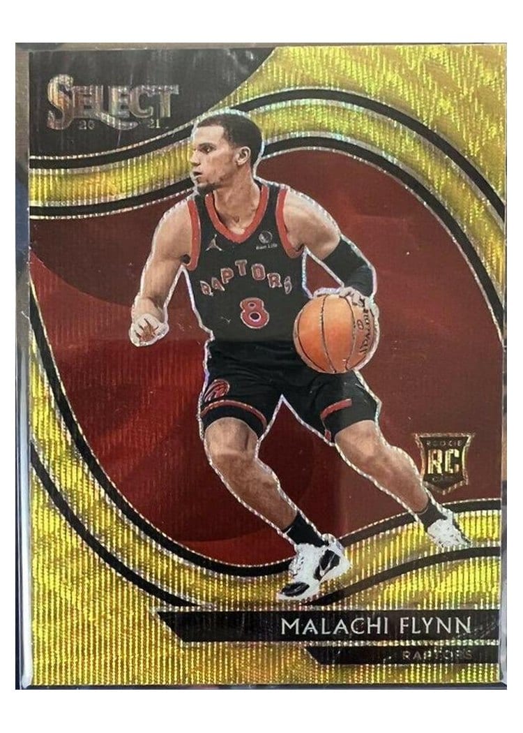 2020-21 Panini Select Base Set Malachi Flynn #272 card
