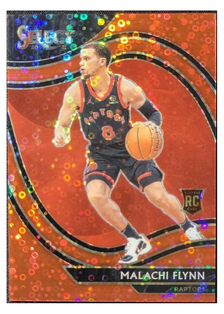 2020-21 Panini Select Base Set Malachi Flynn #272 card
