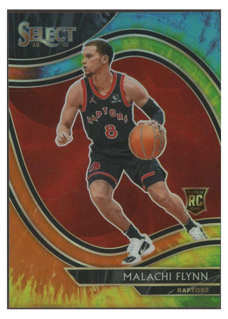 2020-21 Panini Select Base Set Malachi Flynn #272 card