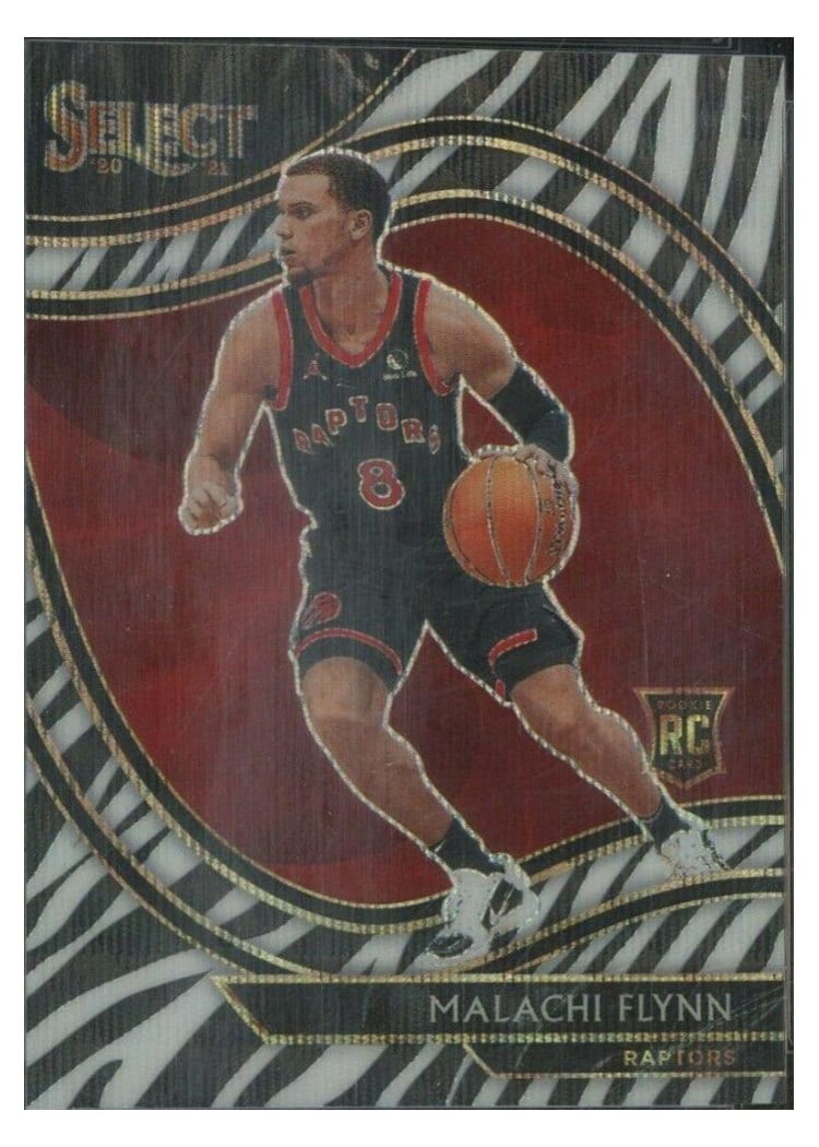 2020-21 Panini Select Base Set Malachi Flynn #272 card