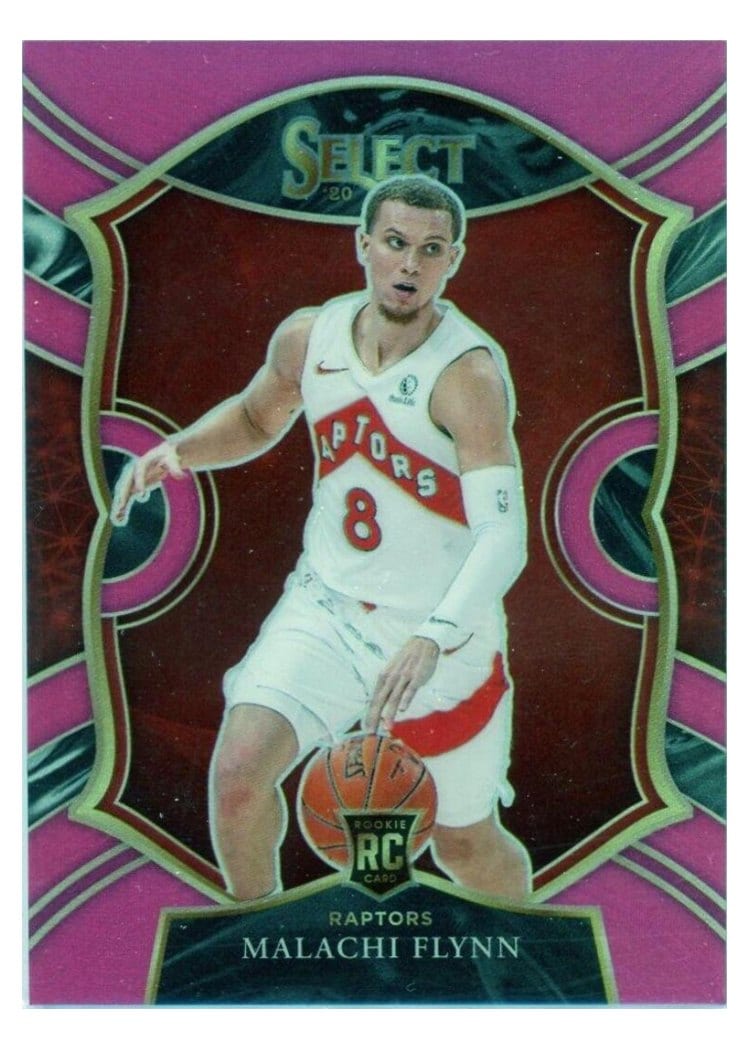 2020-21 Panini Select Base Set Malachi Flynn #89 card