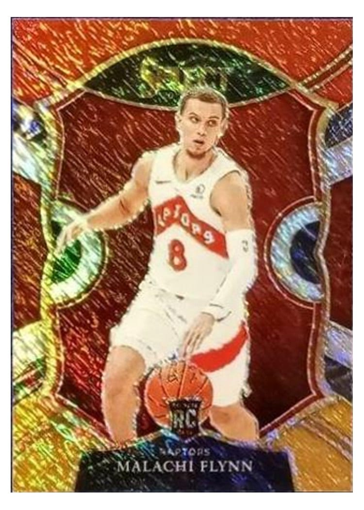 2020-21 Panini Select Base Set Malachi Flynn #89 card