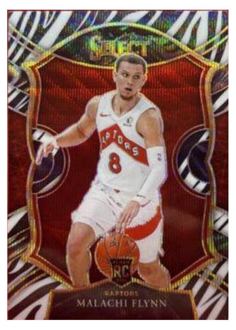 2020-21 Panini Select Base Set Malachi Flynn #89 card