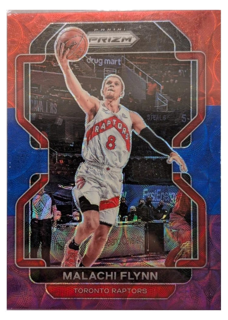 2021-22 Panini Prizm Base Set Malachi Flynn #111 card