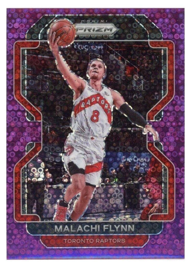 2021-22 Panini Prizm Base Set Malachi Flynn #111 card