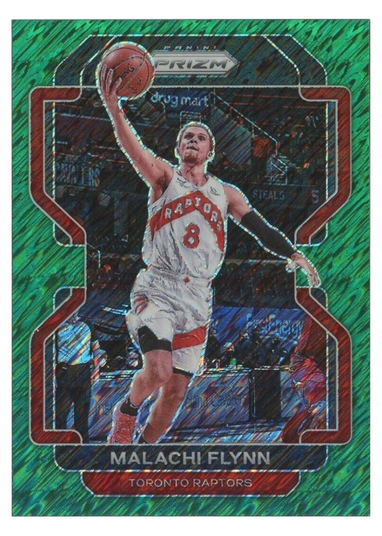 2021-22 Panini Prizm Base Set Malachi Flynn #111 card