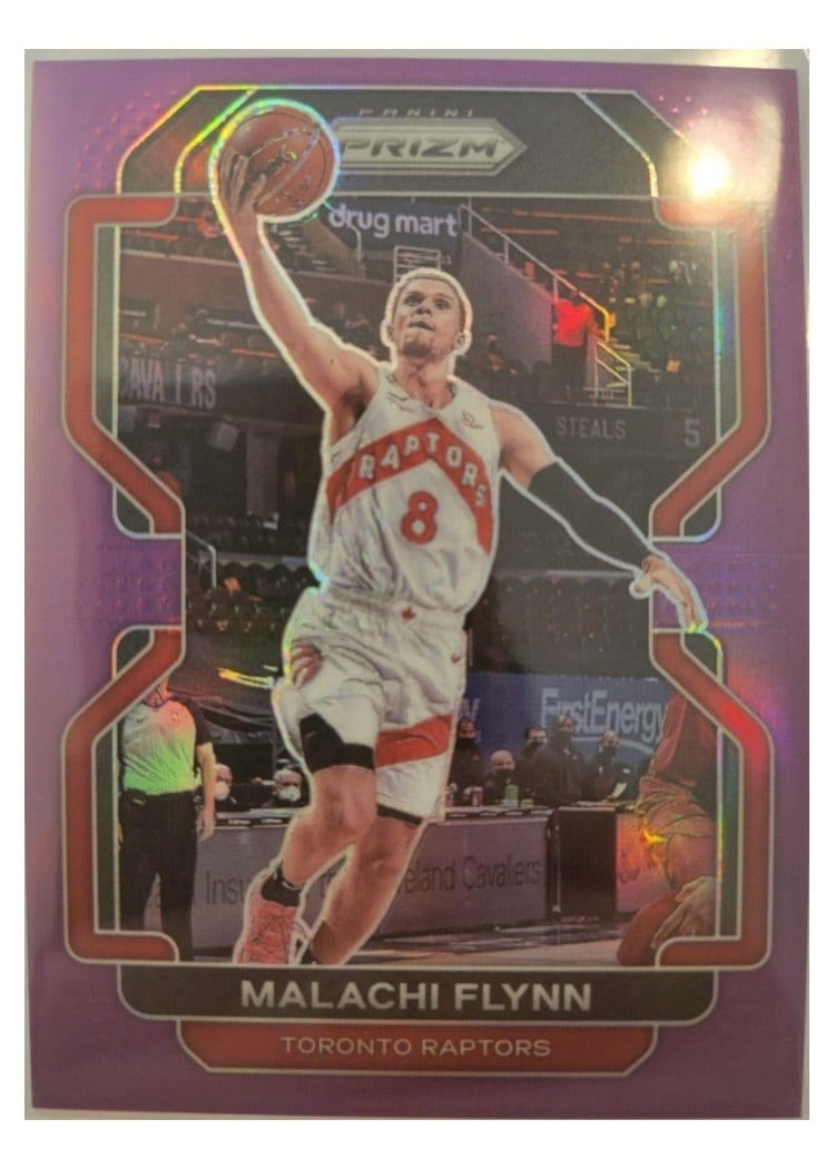 2021-22 Panini Prizm Base Set Malachi Flynn #111 card