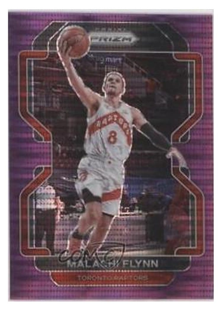 2021-22 Panini Prizm Base Set Malachi Flynn #111 card