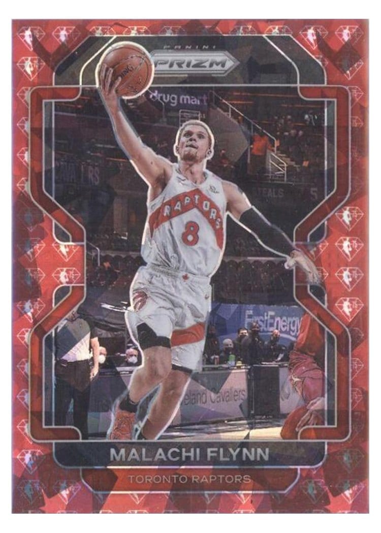 2021-22 Panini Prizm Base Set Malachi Flynn #111 card