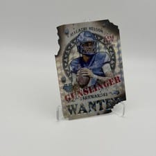 2024 Bowman University Best Gunslingers & Bandits Die-Cuts Set Malachi Nelson #GB-19 card