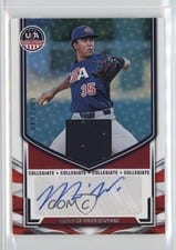 2025 Panini Stars & Stripes Collegiate National Team Signatures Malachi Witherspoon #NTS-MW card