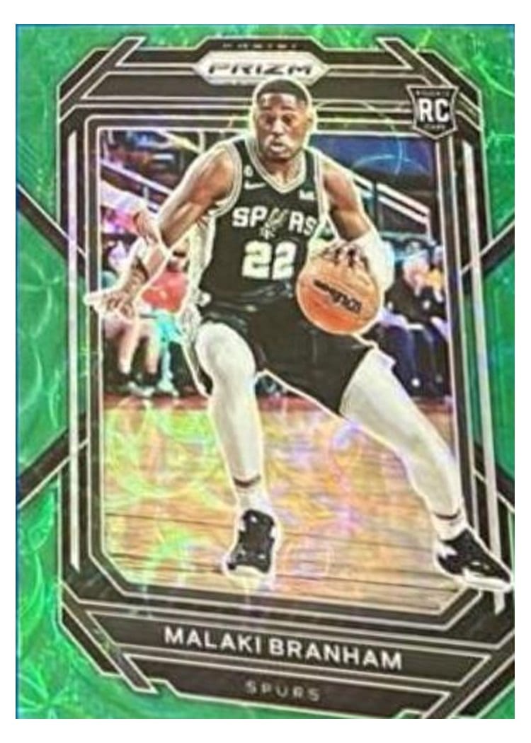 2022-23 Panini Prizm Base Set Malaki Branham #230 card