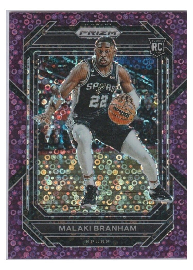 2022-23 Panini Prizm Base Set Malaki Branham #230 card