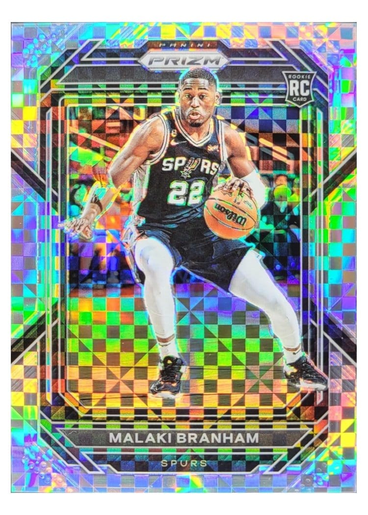 2022-23 Panini Prizm Base Set Malaki Branham #230 card