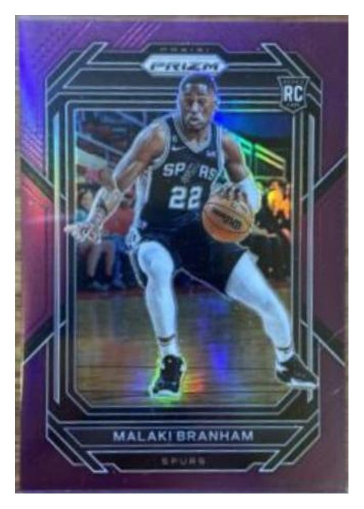 2022-23 Panini Prizm Base Set Malaki Branham #230 card