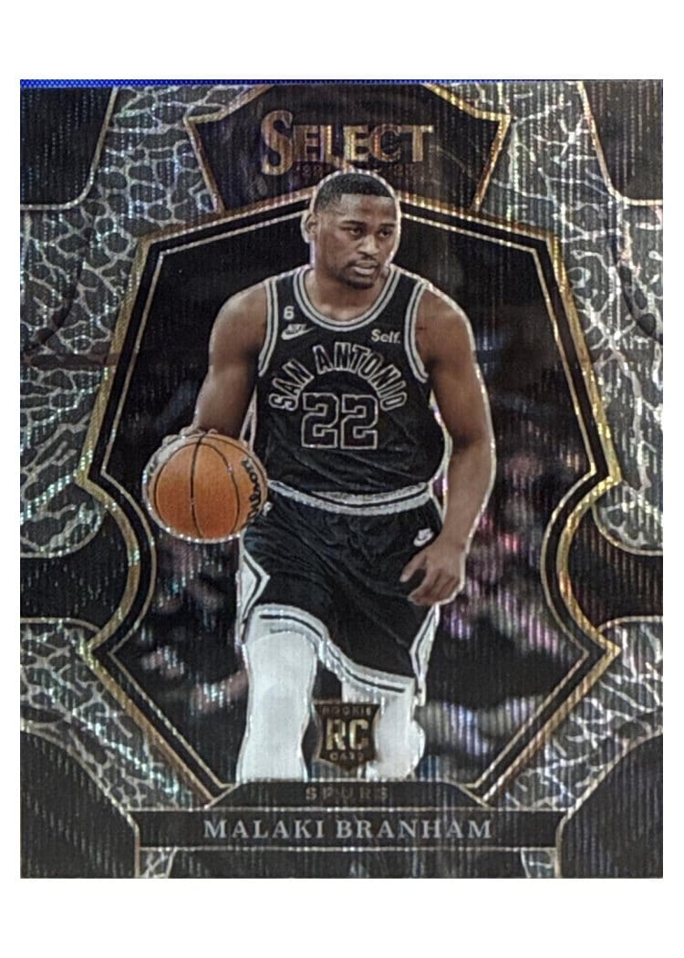2022-23 Panini Select Base Set Malaki Branham #171 card