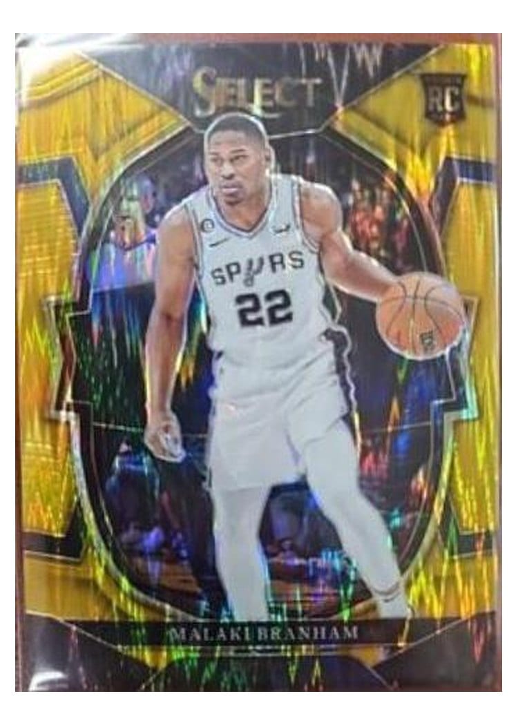 2022-23 Panini Select Base Set Malaki Branham #171 card