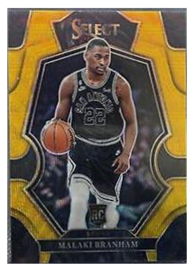 2022-23 Panini Select Base Set Malaki Branham #171 card