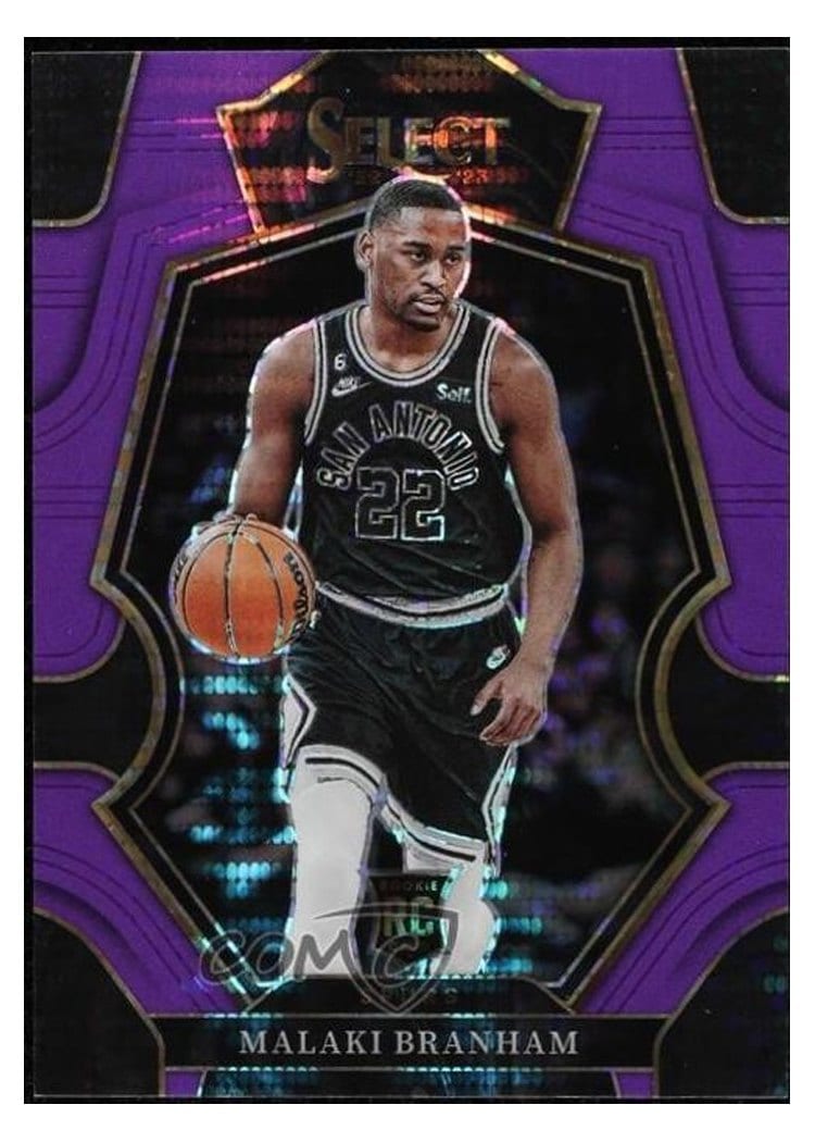 2022-23 Panini Select Base Set Malaki Branham #171 card