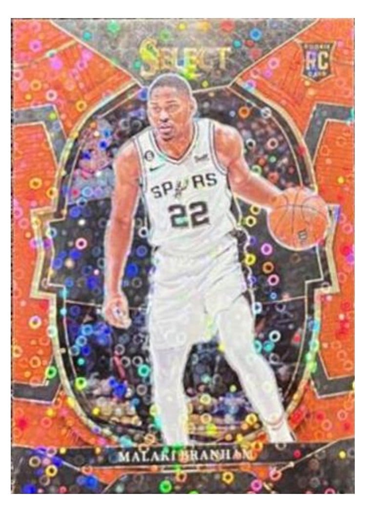 2022-23 Panini Select Base Set Malaki Branham #171 card