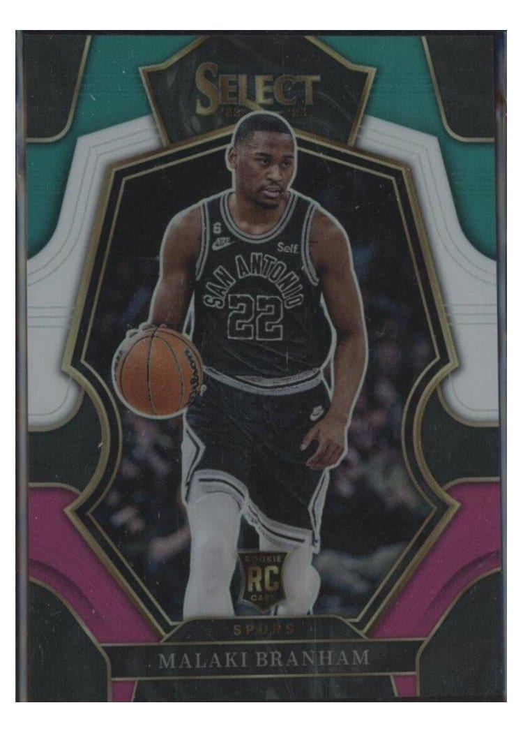 2022-23 Panini Select Base Set Malaki Branham #171 card
