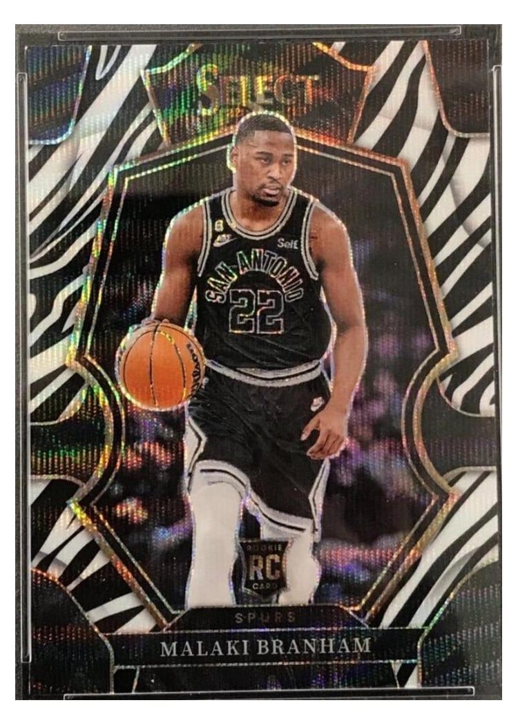 2022-23 Panini Select Base Set Malaki Branham #171 card