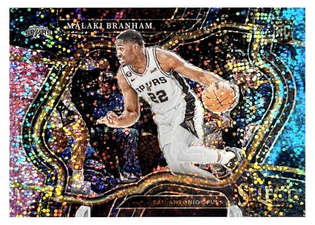 2022-23 Panini Select Base Set Malaki Branham #285 card
