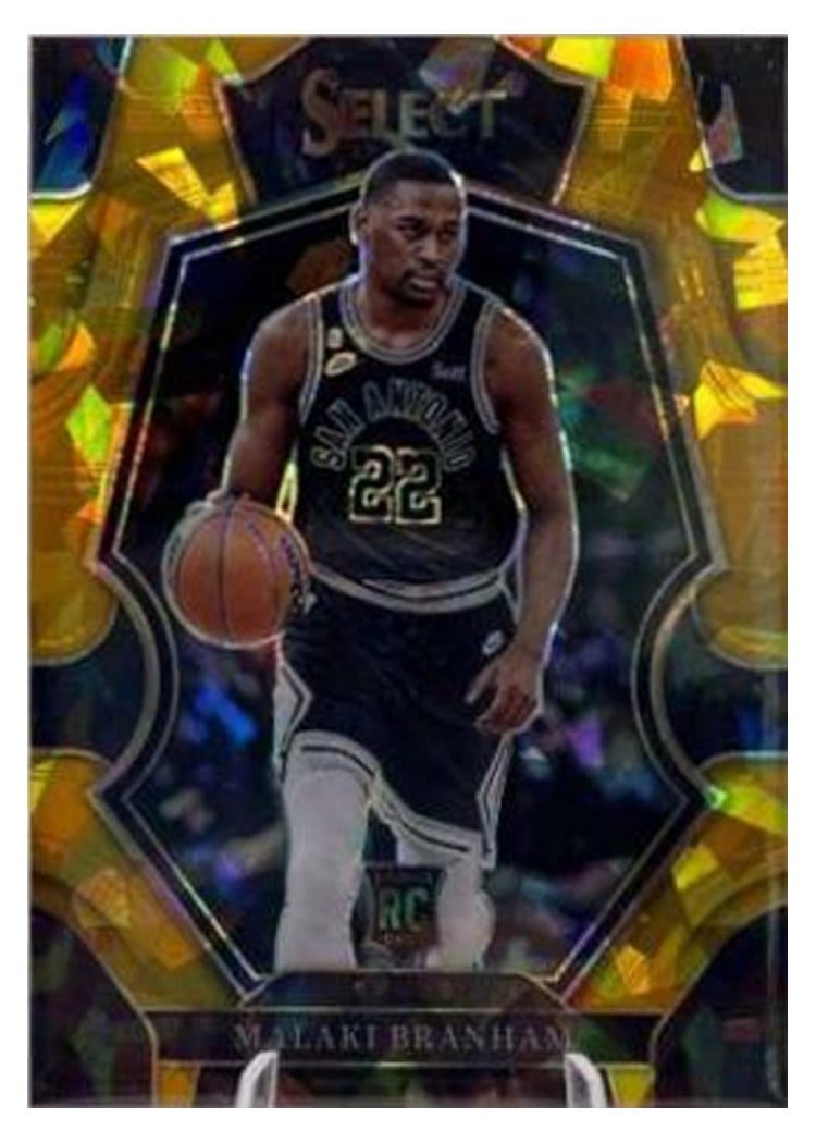 2022-23 Panini Select Base Set Malaki Branham #285 card