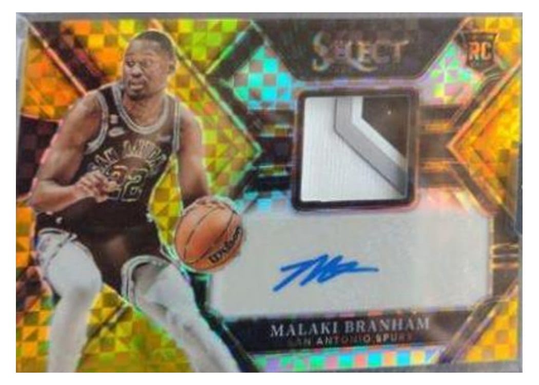 2022-23 Panini Select Base Set Malaki Branham #285 card