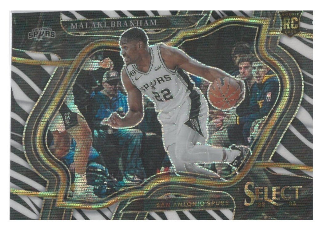 2022-23 Panini Select Base Set Malaki Branham #285 card