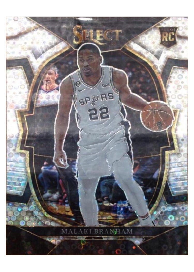 2022-23 Panini Select Base Set Malaki Branham #95 card