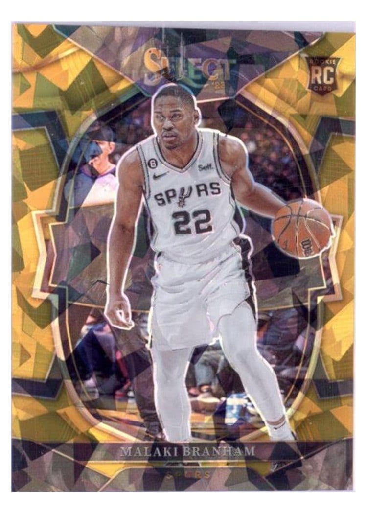 2022-23 Panini Select Base Set Malaki Branham #95 card