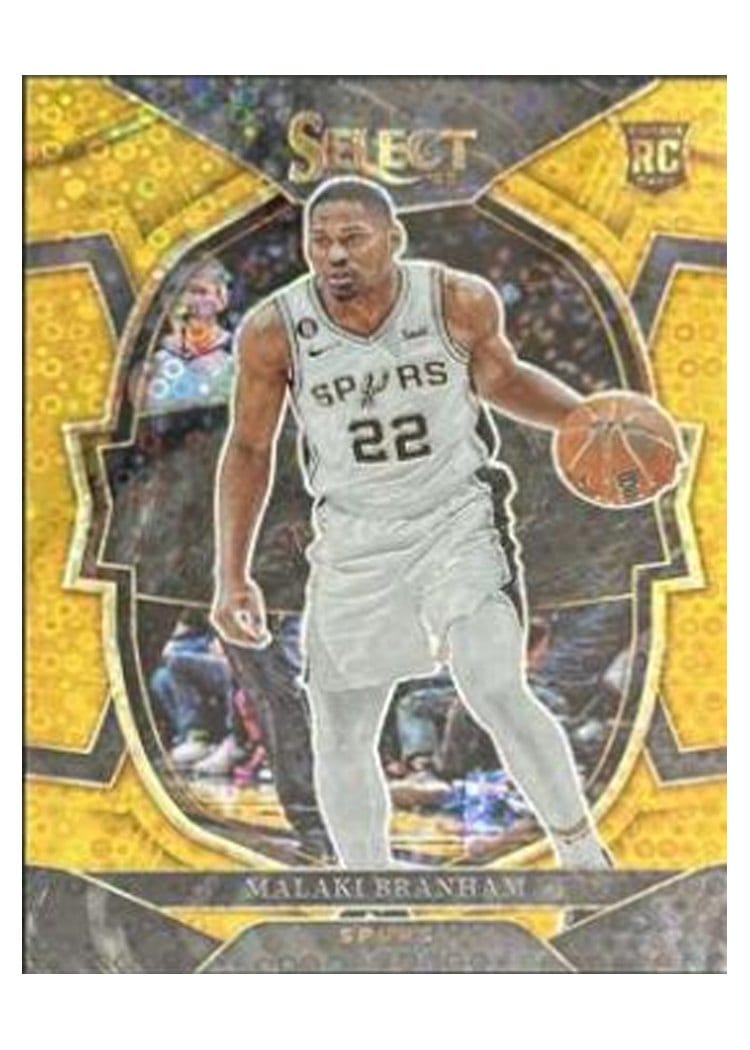 2022-23 Panini Select Base Set Malaki Branham #95 card
